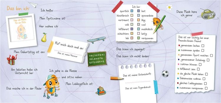 Produktbild: Die kleine Spinne Widerlich - Meine Schulfreunde