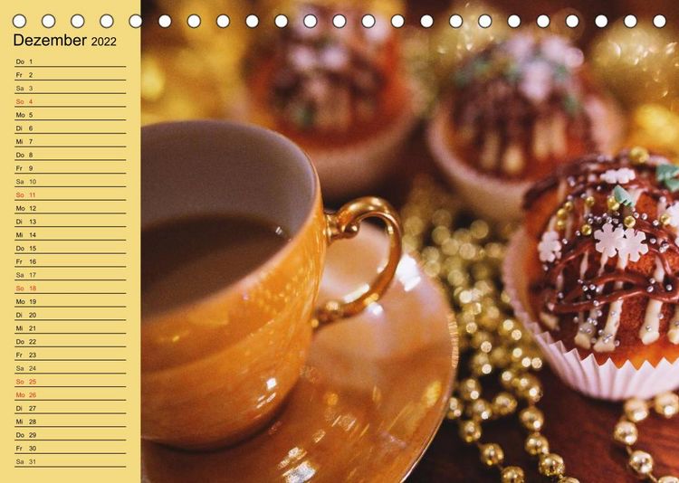 Produktbild: Kaffee und Kuchen. Impressionen (Tischkalender 2022 DIN A5 quer)