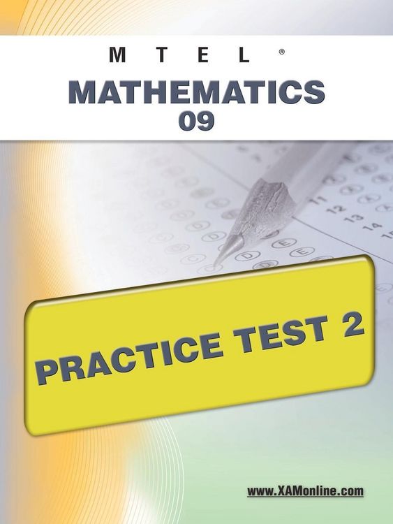 Produktbild: MTEL Mathematics 09 Practice Test 2