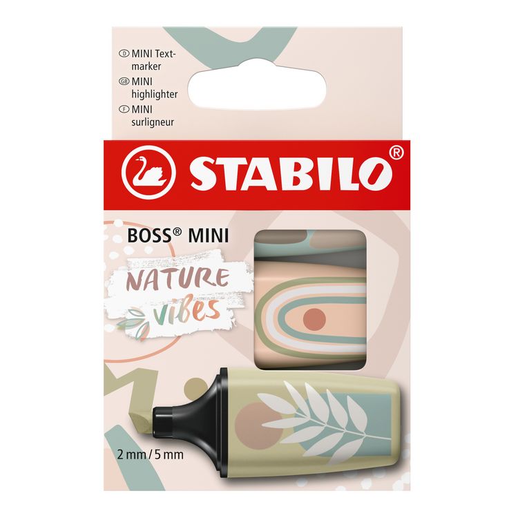Produktbild: STABILO Textmarker BOSS MINI Naturevibes