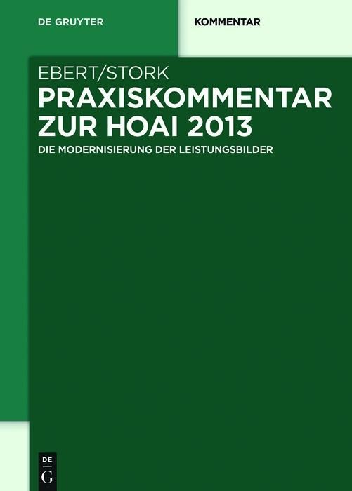 Produktbild: Praxiskommentar zur HOAI 2013