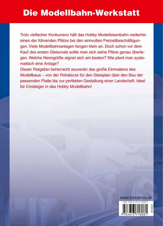 Produktbild: Planen und Bauen von Modellbahnanlagen