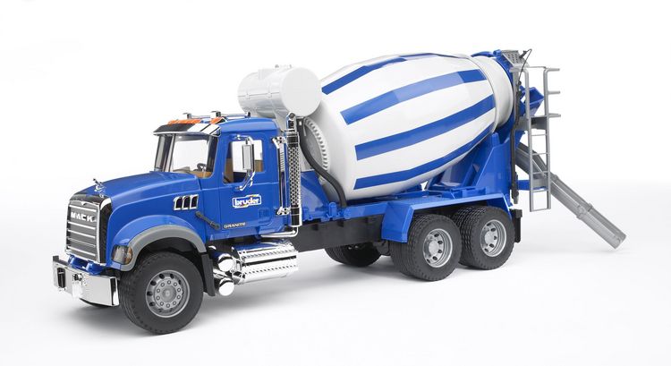 Produktbild: Bruder 02814 MACK Granite Betonmisch-LKW