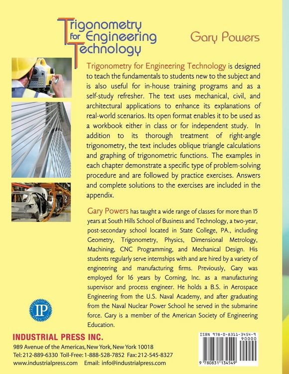 Produktbild: Trigonometry for Engineering Technology