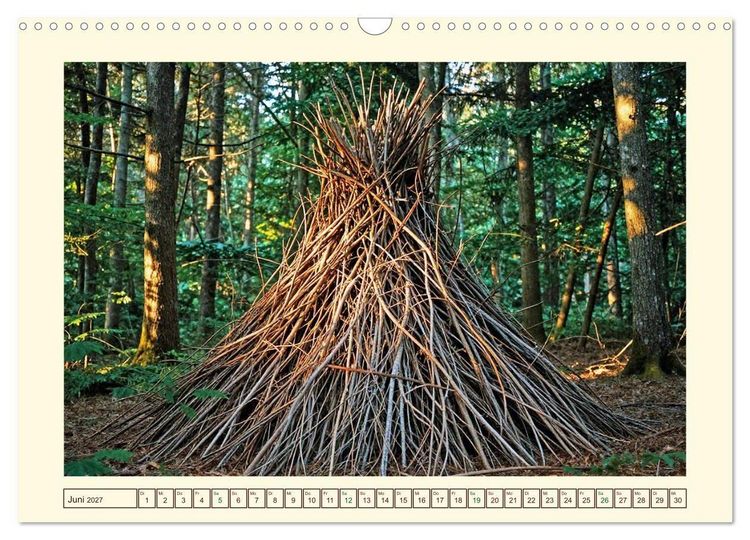 Produktbild: Gestaltete Stille - Wo die Natur zur Skulptur wird (Wandkalender 2027 DIN A3 quer), CALVENDO Monatskalender