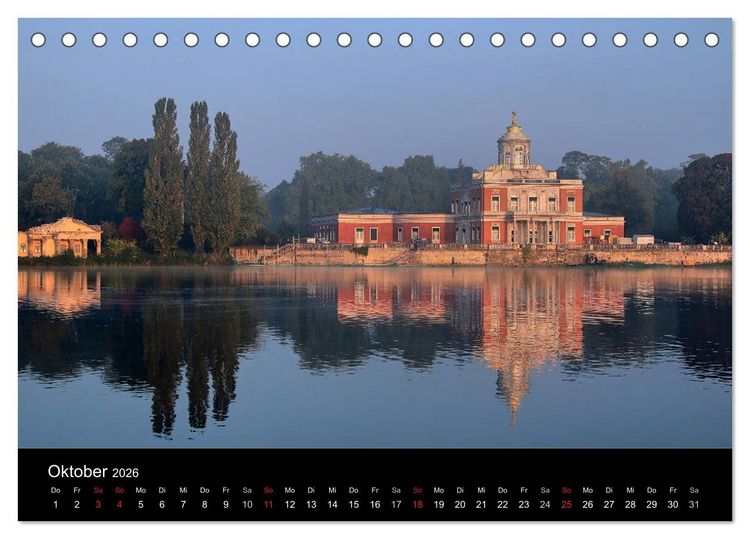 Produktbild: Potsdam 2026 (Tischkalender 2026 DIN A5 quer), CALVENDO Monatskalender