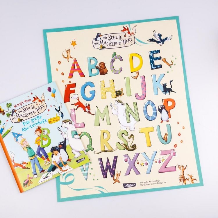 Produktbild: Die Schule der magischen Tiere Besch&auml;ftigung: Das gro&szlig;e Abc-Lernheft