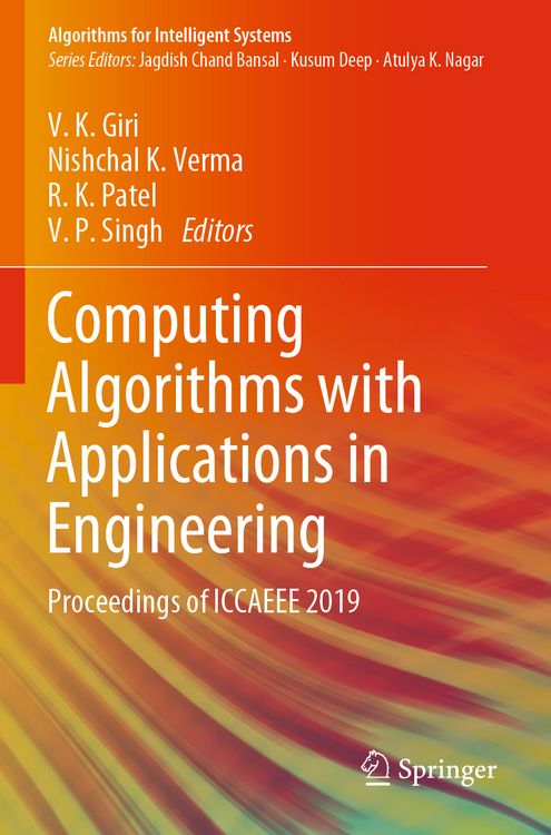 Produktbild: Computing Algorithms with Applications in Engineering