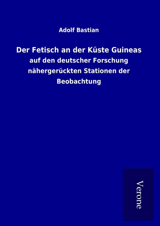 Produktbild: Der Fetisch an der K&uuml;ste Guineas