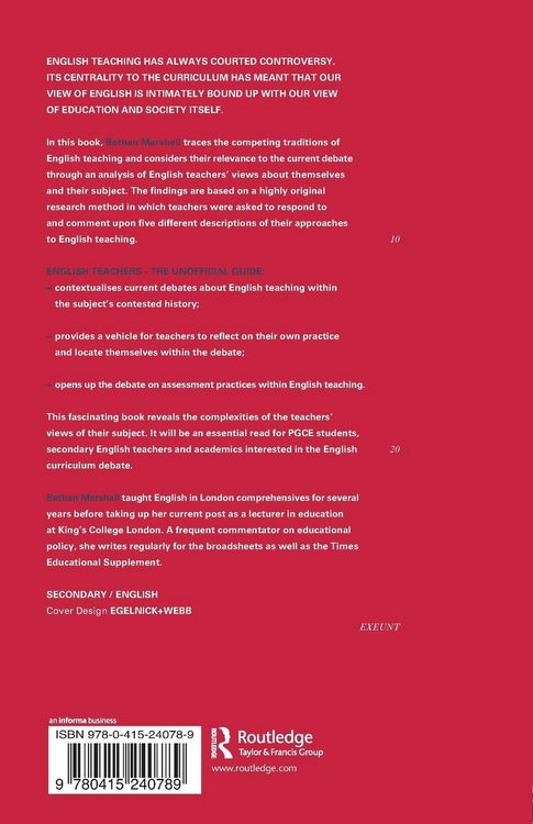 Produktbild: English Teachers - The Unofficial Guide