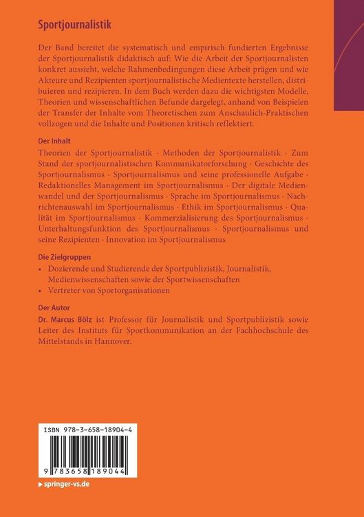 Produktbild: Sportjournalistik