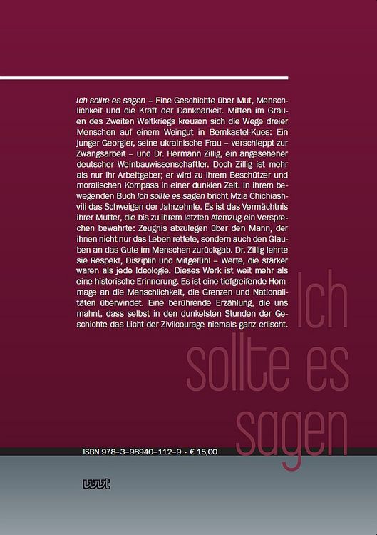 Produktbild: Ich sollte es sagen