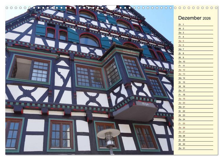Produktbild: Calw erleben (Wandkalender 2026 DIN A3 quer), CALVENDO Monatskalender