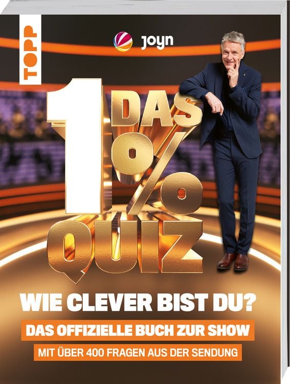 Produktbild: Das 1% Quiz &ndash; Wie clever bist du? Das offizielle Buch zur Show