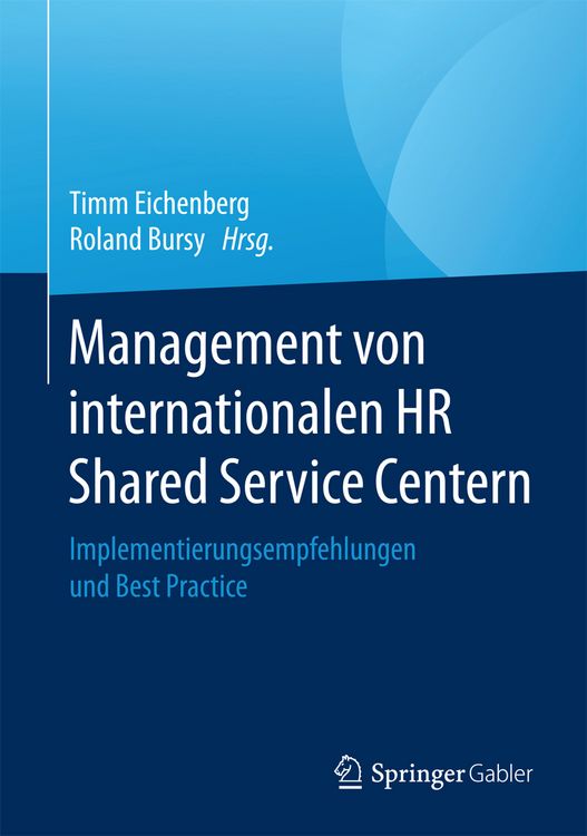 Produktbild: Management von internationalen HR Shared Service Centern
