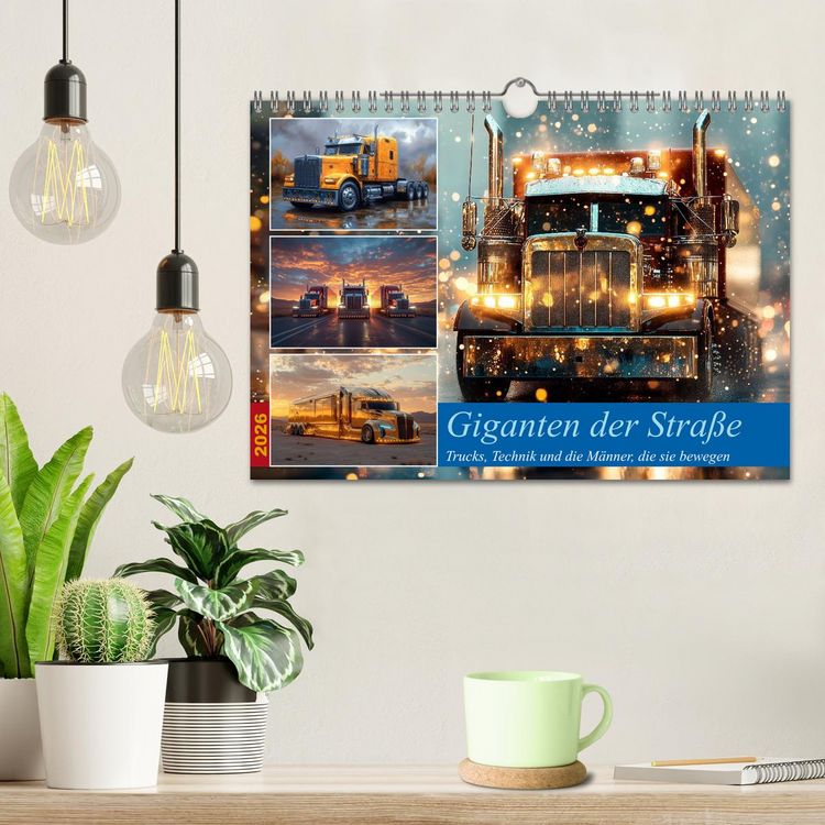 Produktbild: Giganten der Stra&szlig;e (Wandkalender 2026 DIN A4 quer), CALVENDO Monatskalender