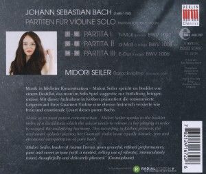 Produktbild: Seiler, M: Partitas For Violin