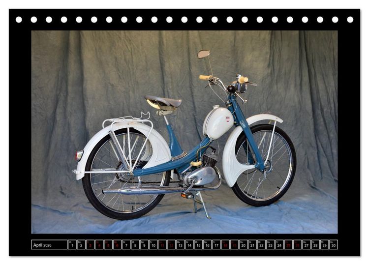 Produktbild: NSU Quickly - Mein Moped (Tischkalender 2026 DIN A5 quer), CALVENDO Monatskalender