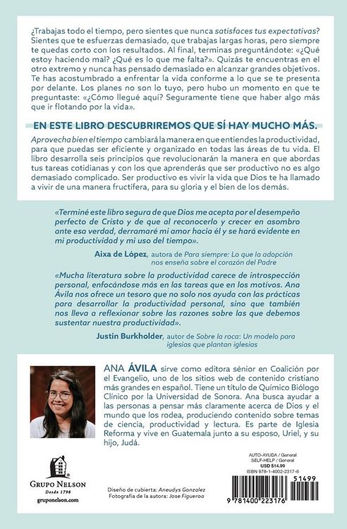 Produktbild: Aprovecha Bien El Tiempo