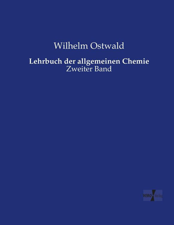 Produktbild: Lehrbuch der allgemeinen Chemie