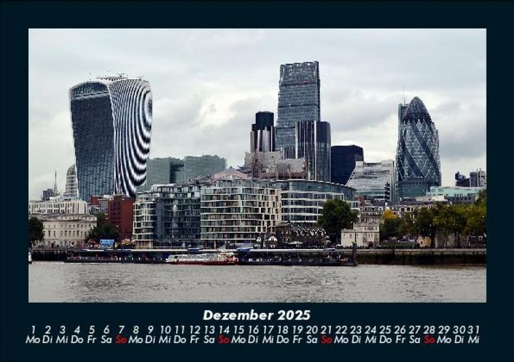 Produktbild: London - Impressionen 2025 Fotokalender DIN A5