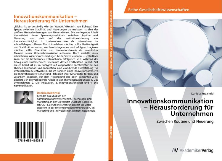 Produktbild: Innovationskommunikation - Herausforderung f&uuml;r Unternehmen