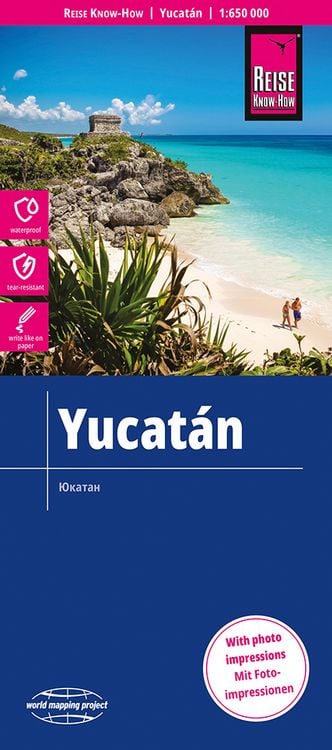 Produktbild: Reise Know-How Landkarte Yukat&aacute;n / Yucat&aacute;n (1:650.000)