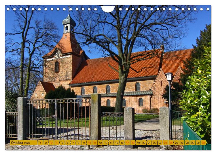 Produktbild: OLDENBURG OLLENBORG (Wandkalender 2026 DIN A4 quer), CALVENDO Monatskalender