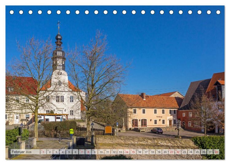 Produktbild: Der Landkreis Mei&szlig;en (Tischkalender 2026 DIN A5 quer), CALVENDO Monatskalender