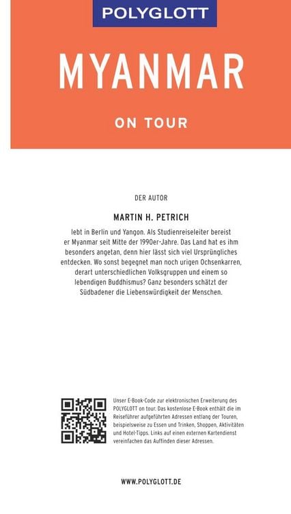 Produktbild: POLYGLOTT on tour Reiseführer Myanmar