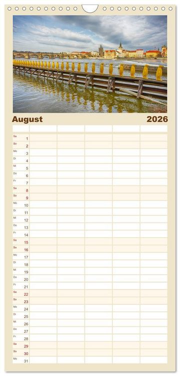 Produktbild: Familienplaner 2026 - Magic Places - Sehnsuchtsorte nah und fern mit 5 Spalten (Wandkalender, 21 x 45 cm) CALVENDO