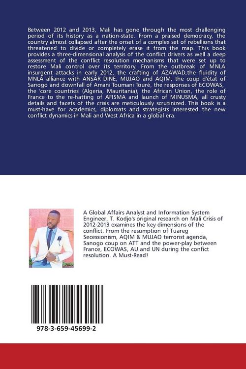 Produktbild: Mali Conflict of 2012-2013: A Critical Assessment