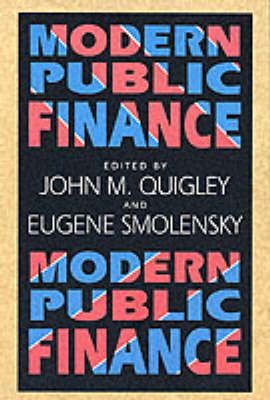 Produktbild: Modern Public Finance