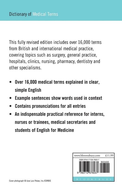 Produktbild: Dictionary of Medical Terms