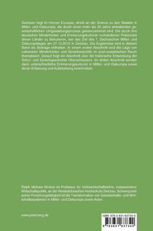 Produktbild: Ethnische Minderheiten und Erinnerungskulturen in Mittel- und Osteuropa
