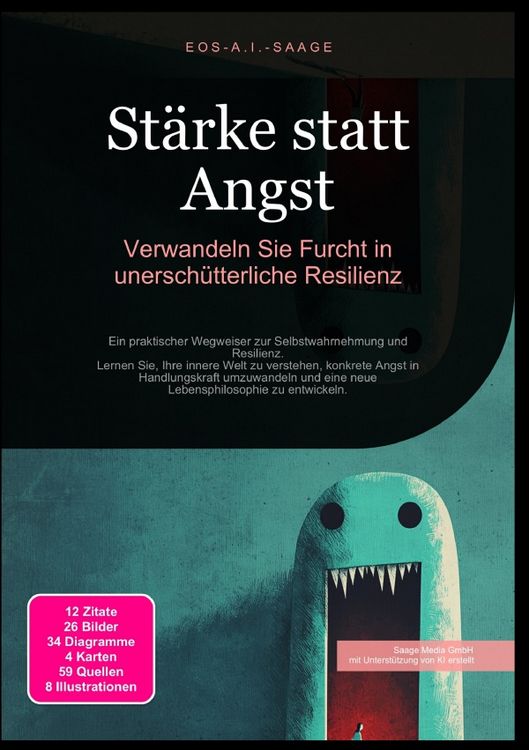 Produktbild: St&auml;rke statt Angst: Verwandeln Sie Furcht in unersch&uuml;tterliche Resilienz
