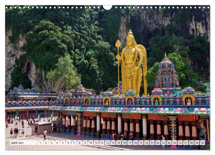 Produktbild: Bangkok und Kuala Lumpur - Megast&auml;dte Asiens (Wandkalender 2027 DIN A3 quer), CALVENDO Monatskalender