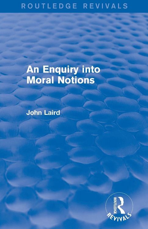 Produktbild: An Enquiry Into Moral Notions (Routledge Revivals)