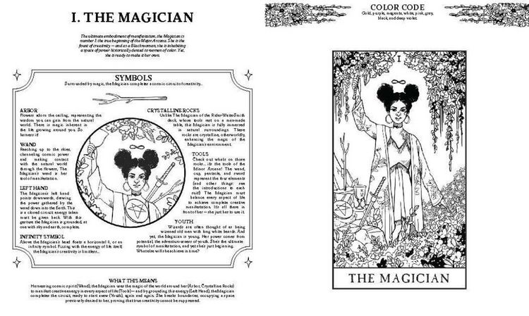 Produktbild: Modern Witch Tarot Coloring Book
