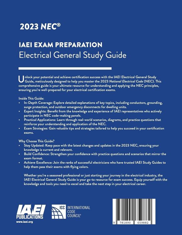 Produktbild: Electrical General Study Guide, NEC-2023