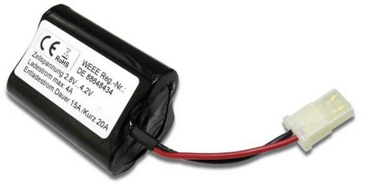 Produktbild: WEDICO-models Modellbau-Akkupack (LiIon) 11.1V 4200 mAh AMP