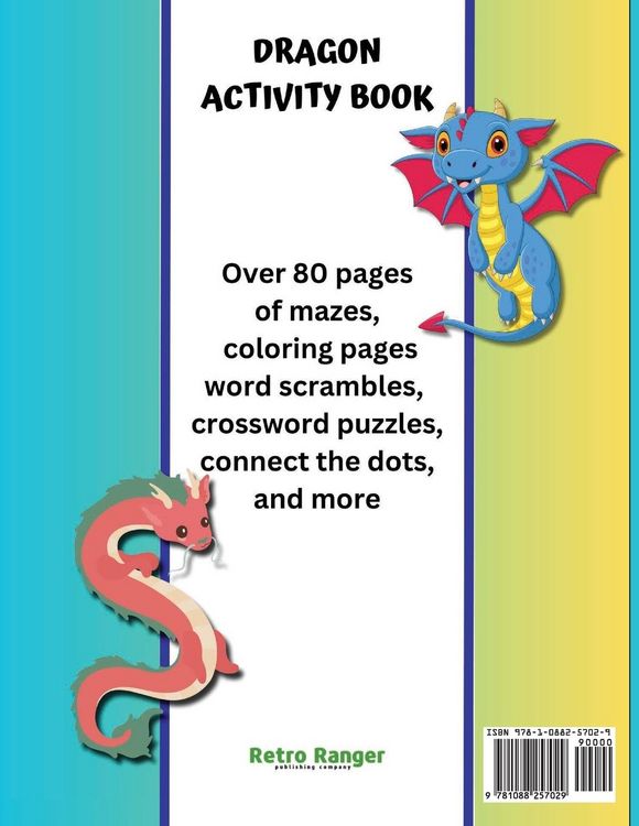 Produktbild: Hidden Hollow Tales Dragon Activity Book