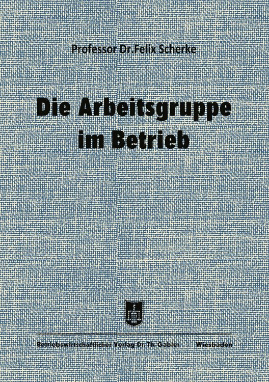Produktbild: Die Arbeitsgruppe im Betrieb