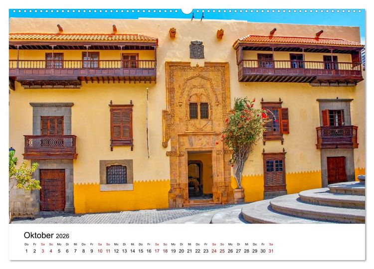 Produktbild: Las Palmas de Gran Canaria - eine gro&szlig;artige Stadt (Wandkalender 2026 DIN A2 quer), CALVENDO Monatskalender