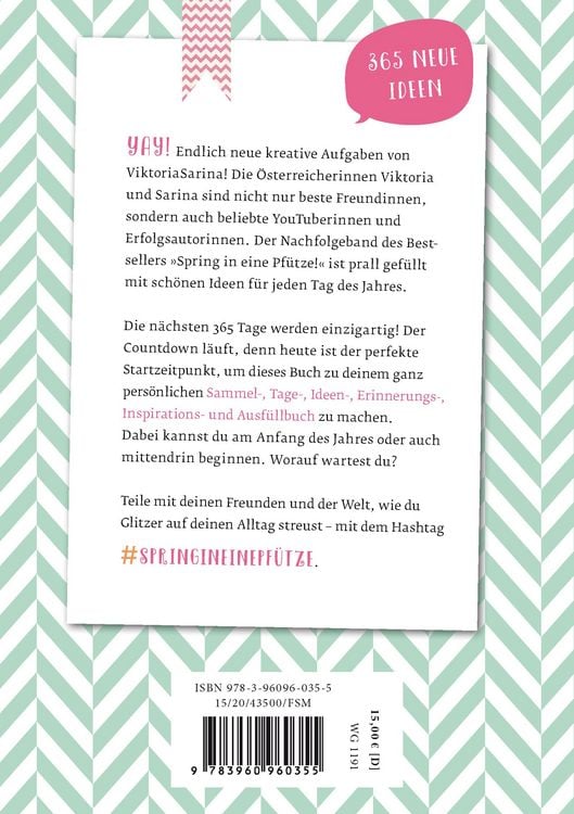 Produktbild: Spring in eine Pf&uuml;tze! Neue Ideen f&uuml;r jeden Tag