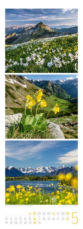 Produktbild: Bergzeit Triplet-Kalender 2027