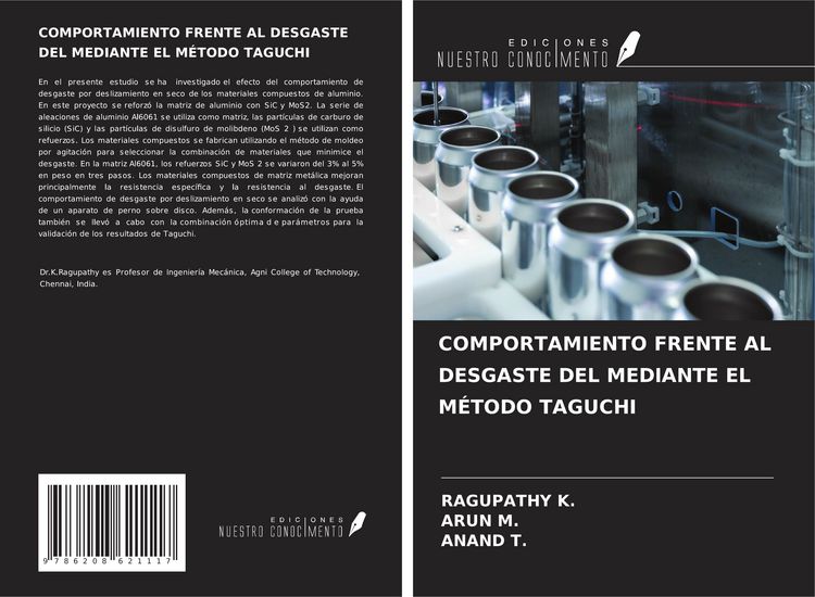 Produktbild: Comportamiento Frente Al Desgaste Del Mediante El M&eacute;todo Taguchi