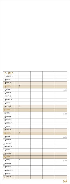 Produktbild: Foto-Malen-Basteln Familientimer gold 2027