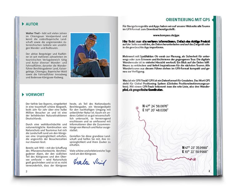 Produktbild: KOMPASS Wanderf&uuml;hrer K&ouml;nigssee, Nationalpark Berchtesgaden, Watzmann, 42 Touren