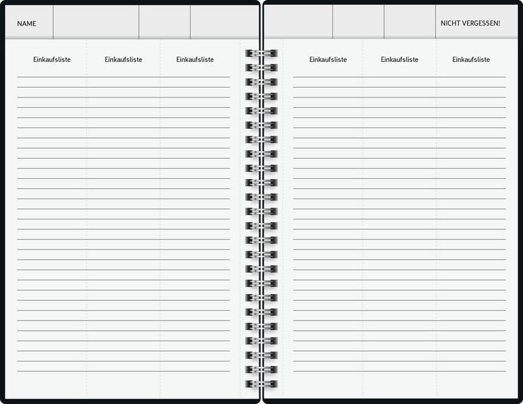 Produktbild: BRUNNEN 1070290037 Buchkalender Familienplaner 2027 "Flowers" A5, Papier